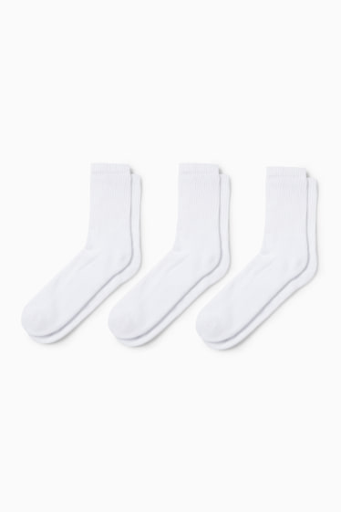 Women - Multipack of 3 - tennis socks - white