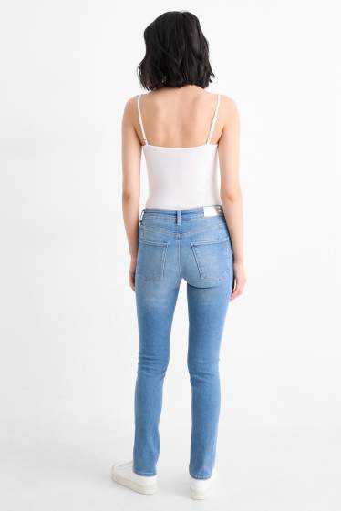 Dames - Slim jeans - mid waist - shaping jeans - LYCRA® - jeanslichtblauw