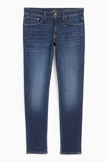 Home - Skinny jeans - LYCRA® - texà blau fosc