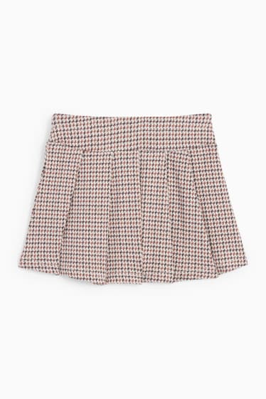 Enfants filles - Jupe - à carreaux - blanc crème