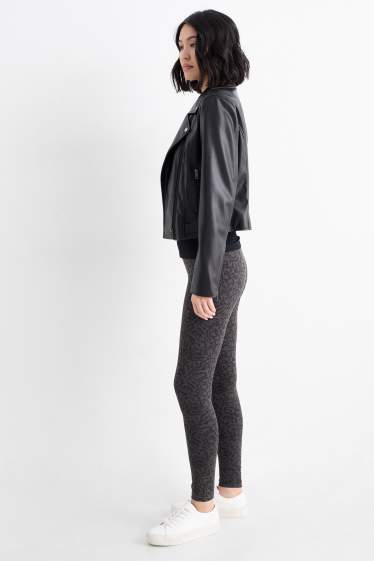Dona - Leggings bàsics - estampats - negre