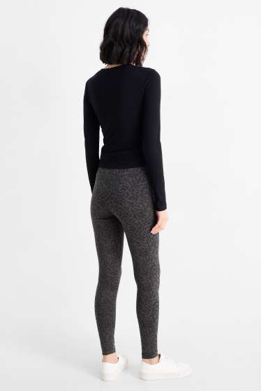 Dona - Leggings bàsics - estampats - negre