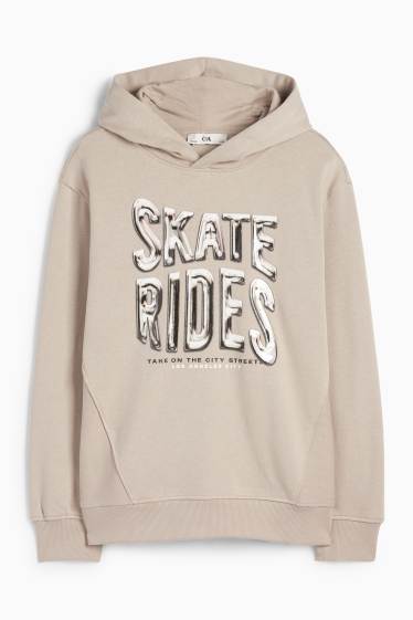 Kinder Buben - Skater - Hoodie - beige