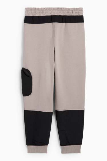 Bambini - Pantaloni sportivi cargo - grigio