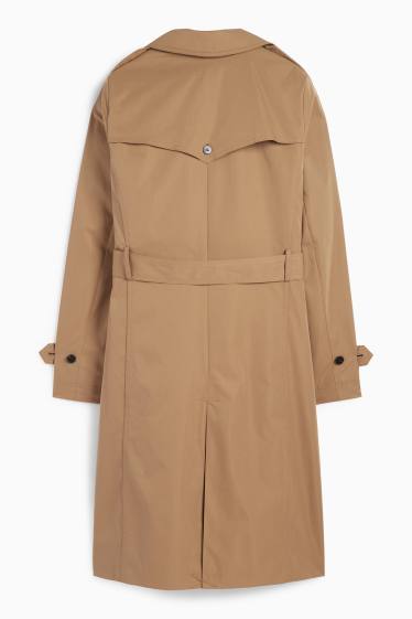 Dames - Trenchcoat - bruin