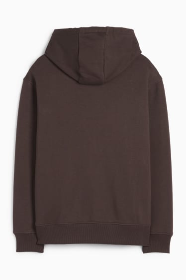 Enfants garçons - Racing - sweat à capuche - marron foncé