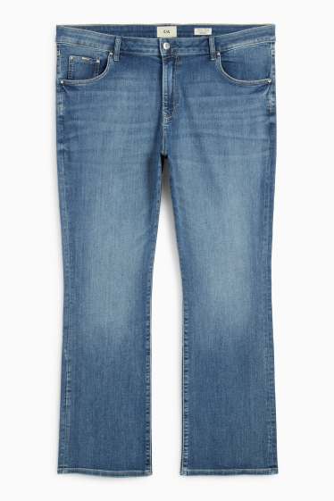 Femmes - Bootcut jean - mid waist - jean bleu