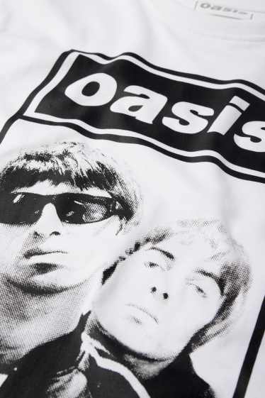 Kinder Jungen - Oasis - Kurzarmshirt - weiss