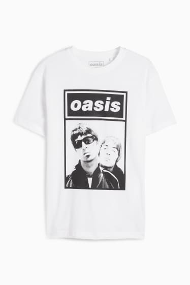 Kinder Jungen - Oasis - Kurzarmshirt - weiss