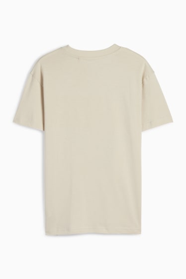 Kinderen: jongens - T-shirt - licht beige