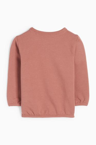 Unisex - Animale - bluză de molton bebeluși - roz închis