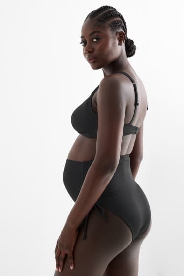 Donna - Slip bikini premaman - LYCRA® XTRA LIFE™ - nero