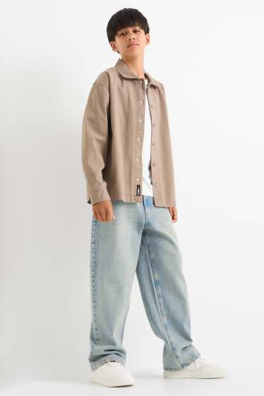 Children Boys - Baggy jeans - blue denim