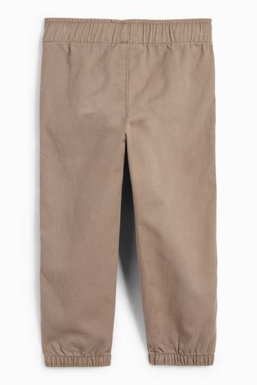 Kinder Jungen - Stoffhose - braun