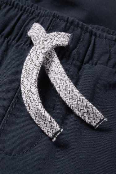 Kinder Jungen - Stoffhose - dunkelblau