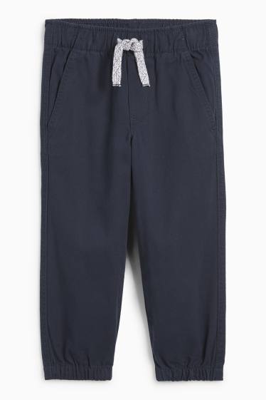 Kinder Jungen - Stoffhose - dunkelblau