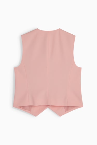 Damen - Business-Weste - Regular Fit - lachsfarben