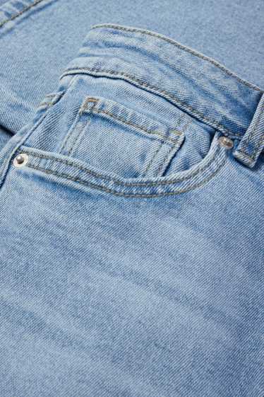 Femmes - Jean bootcut - high waist - jean bleu clair