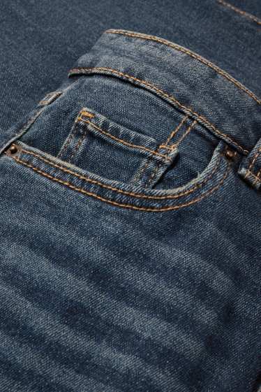 Dona - Bootcut jeans - high waist - texà blau fosc