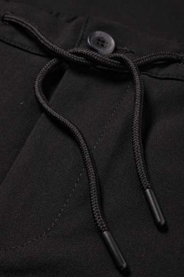 Hommes - Chino - tapered fit - noir