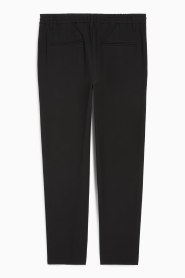 Hommes - Chino - tapered fit - noir