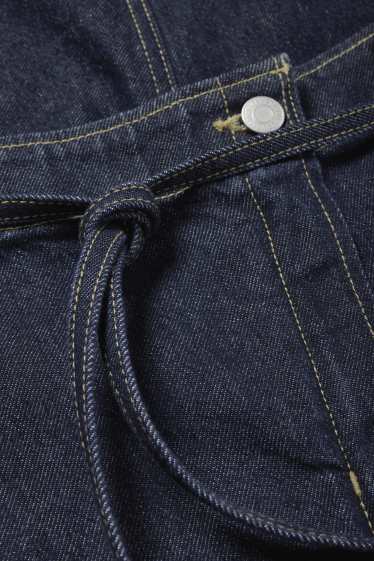 Dames - Spijkerrok - jeansdonkerblauw