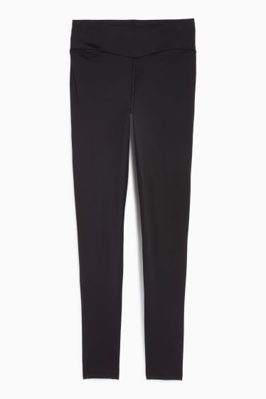 Dames - Sportlegging - 4 Way Stretch - zwart