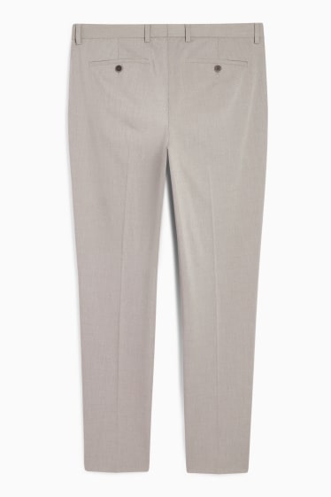 Uomo - Pantaloni coordinabili - slim fit - Flex - grigio