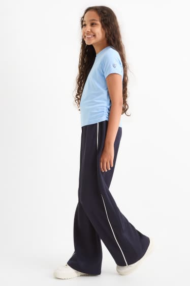 Kinderen: meisjes - Functionele joggingbroek - donkerblauw