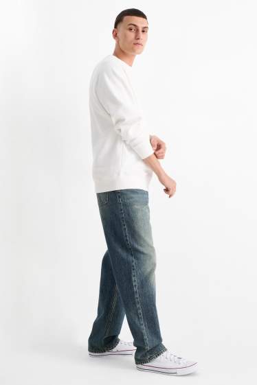 Heren - Relaxed jeans - jeansblauw