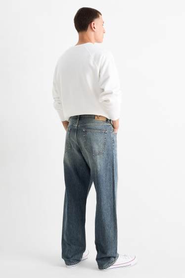 Heren - Relaxed jeans - jeansblauw
