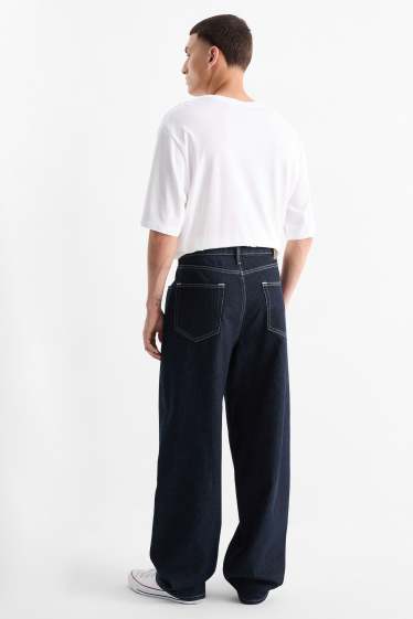 Home - Baggy Jeans - texà blau fosc