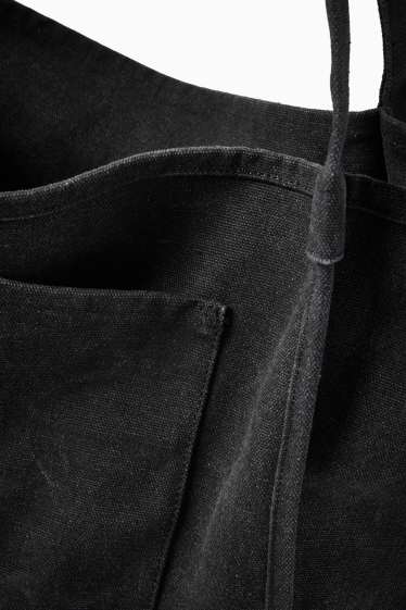 Damen - Großer Shopper - schwarz