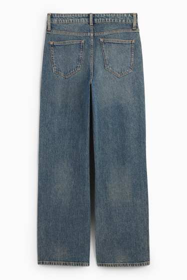 Donna - Baggy jeans - vita media - jeans blu