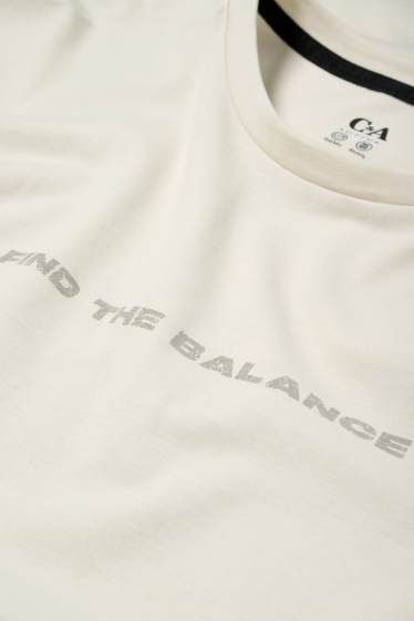 Men - Technical top - light beige