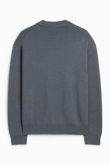 Herren - Pullover - dunkelgrau