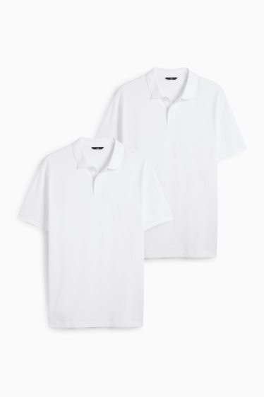 Home - Polo - blanc