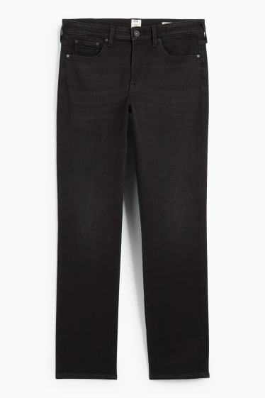 Men - Straight jeans - LYCRA® - denim-dark gray