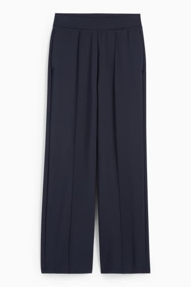 Women - Pull-on trousers - dark blue