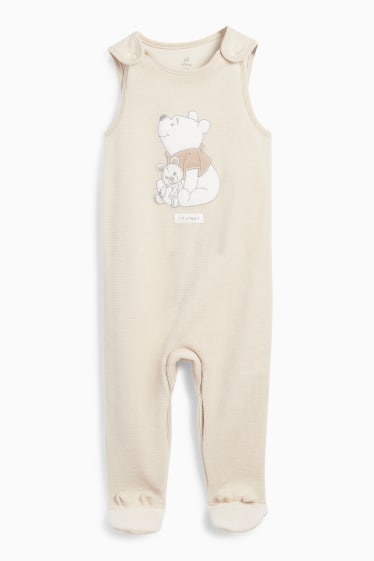 Unisex - Winnie Puuh - Strampler-Set - 2 teilig - hellbeige