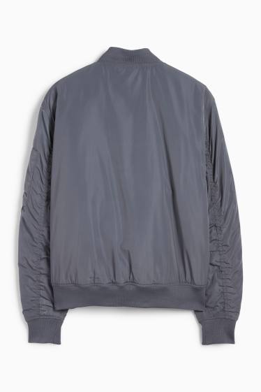 Men - Bomber jacket - gray