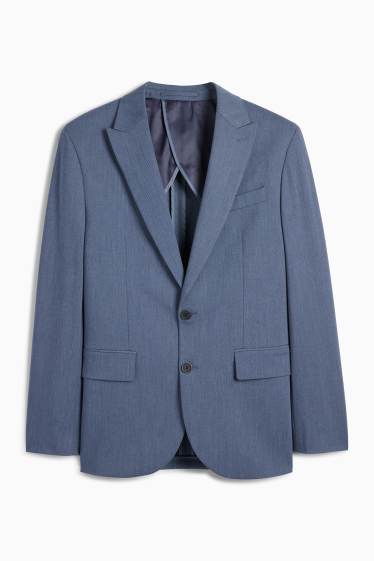 Herren - Baukasten-Sakko - Slim Fit - Flex - blau