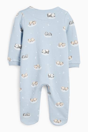 Baby: jongens - Beertje - babypyjama - lichtblauw