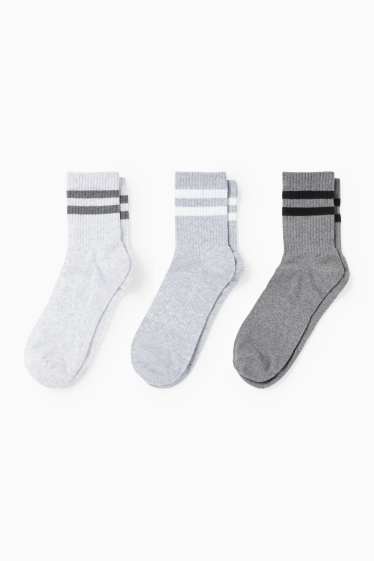 Donna - Manicotti - grigio chiaro melange