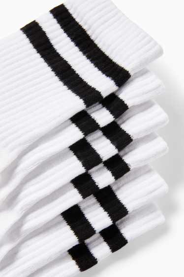 Donna - Confezione da 3 - calze da tennis - bianco