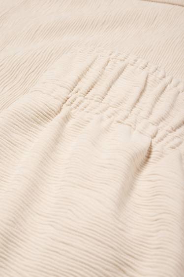Donna - Pantaloni sportivi - beige chiaro