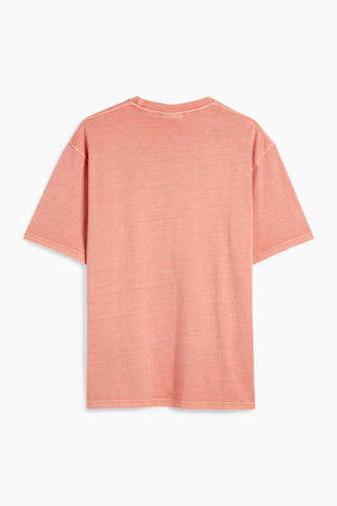 Men - T-shirt - dark rose
