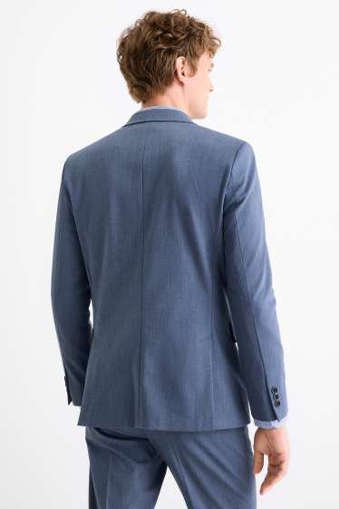 Herren - Baukasten-Sakko - Slim Fit - Flex - blau
