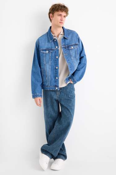 Heren - Baggy jeans - jeansblauw
