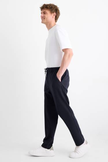Heren - Chino - tapered fit - donkerblauw